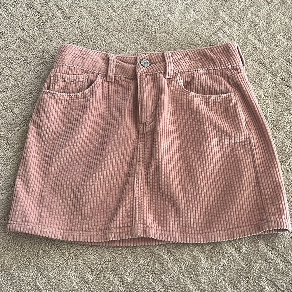 So- Pink, Velvet Skirt!